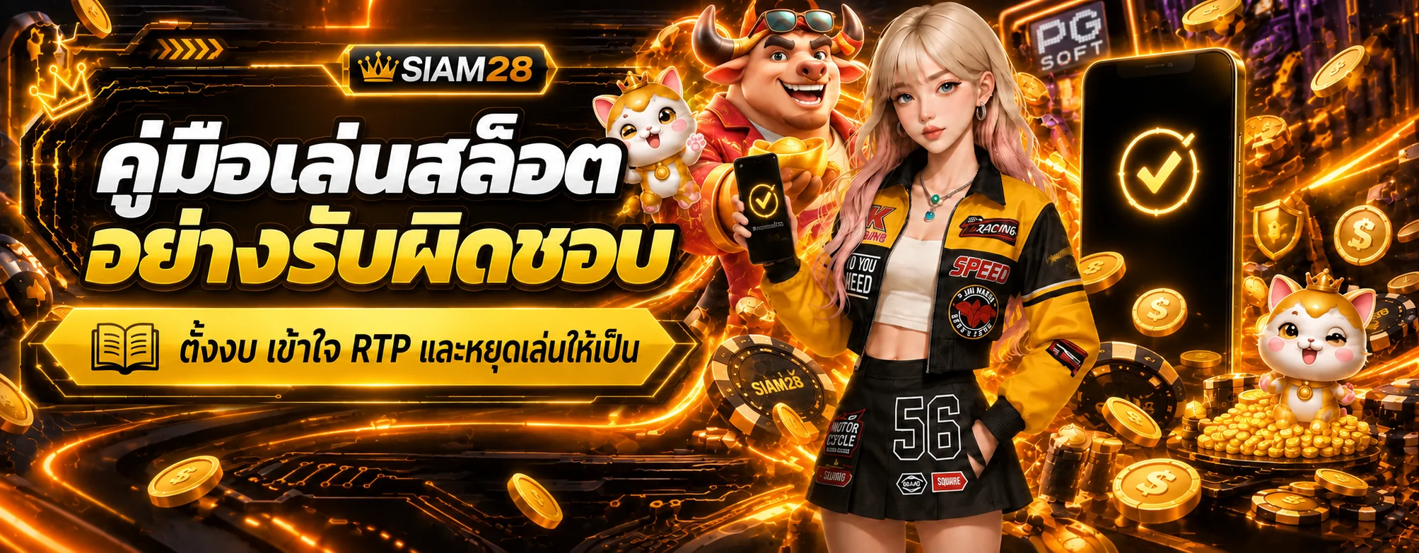 SIAM28 | คู่มือเล่นสล็อตอย่างรับผิดชอบและเข้าใจ RTP